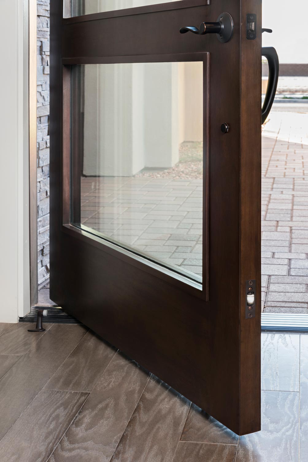 Pivot Doors  Modern Entry Doors, Floating Exterior Wood Doors